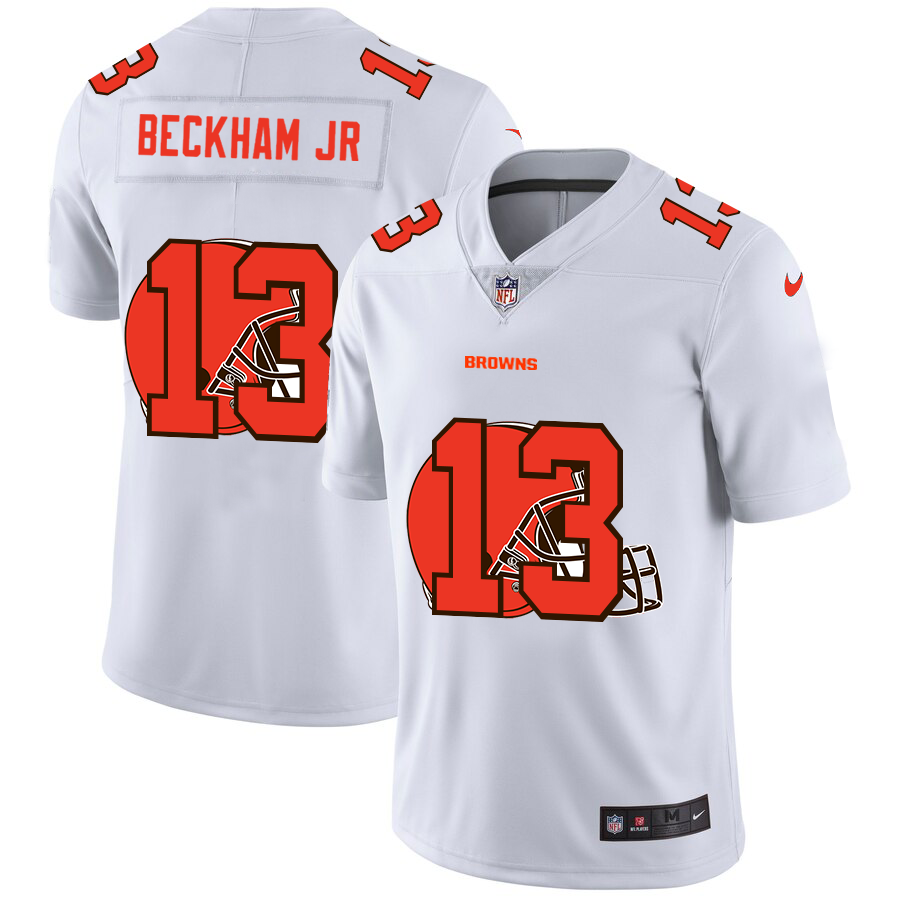 2020 New Men New Nike Cleveland Browns #13 Beckham jr Brown  Limited NFL Nike jerseys->green bay packers->NFL Jersey
